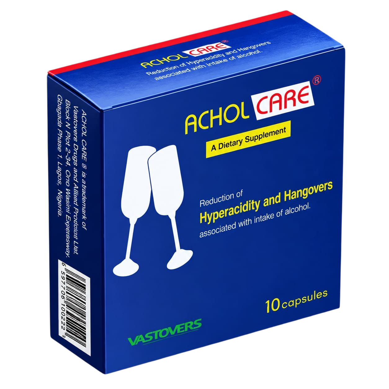 ACHOLCARE Alcohol Wellness Supplement