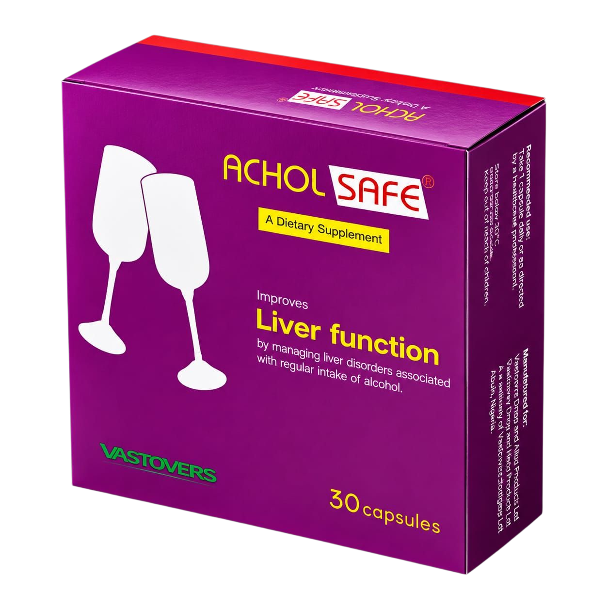 ACHOLSAFE Liver Health Supplement